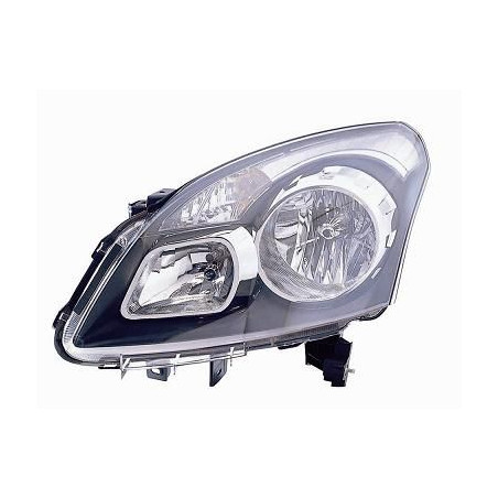 FARO FANALE PROIETTORE DX H7,H7 NERA RENAULT KOLEOS (HY) 2008 2011 OEM 26025JY40A