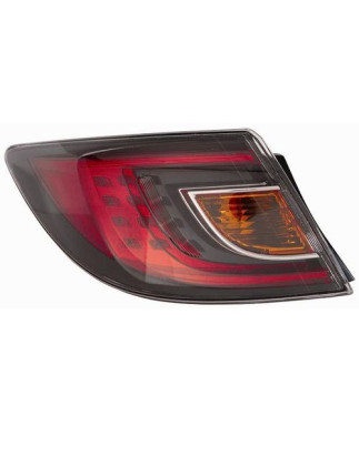 FANALE POST SX ROSSO SCURO SENZA 4 LED MAZDA 6 (GH/GJ/GL) 2008 2013 OEM GS1F51180E