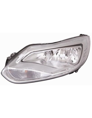 FARO FANALE PROIETTORE SX H1,H7 CROMATA FORD FOCUS (DH) 2011 2014 OEM 1735194