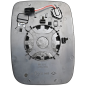 VETRO CON PIASTRA SX RENAULT TRAFIC (FG/GG/EG) 2021  OEM 963663955R