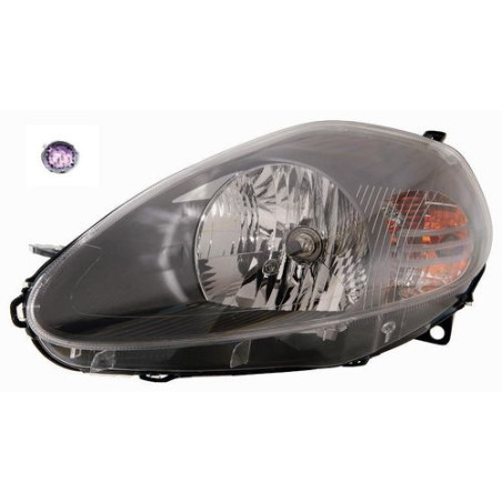 FARO FANALE PROIETTORE SX H4 7 GRIGIA SCURA FIAT GRANDE PUNTO (199) 2005 2012 OEM 51840996