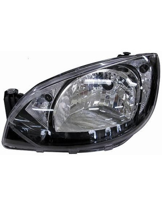 FARO FANALE PROIETTORE SX H4 NERA ELETTRICA SKODA CITIGO (NF1) 2012 2017 OEM 1ST941015D
