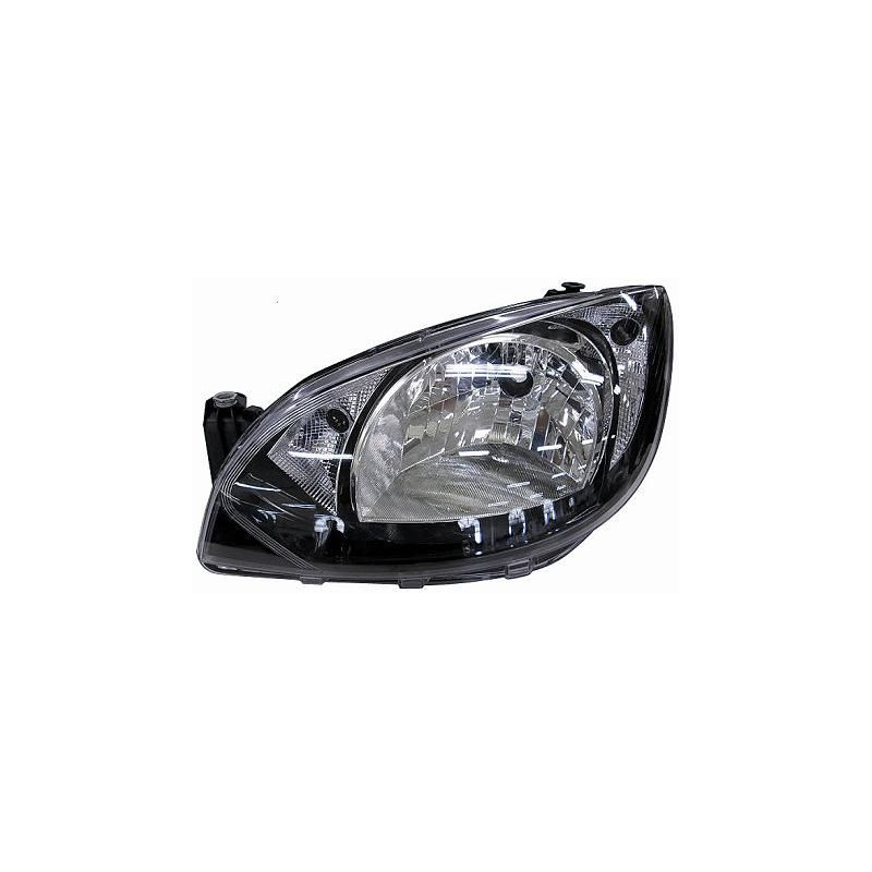 FARO FANALE PROIETTORE SX H4 NERA ELETTRICA SKODA CITIGO (NF1) 2012 2017 OEM 1ST941015D