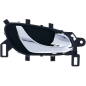 MANIGLIA APRIPORTA INTERNA NERA C/LEVA CROMATA ANT/POST SX NISSAN P/U NAVARA NP300 2WD-4WD (D23) 2015 2025 OEM 806714EA0A
