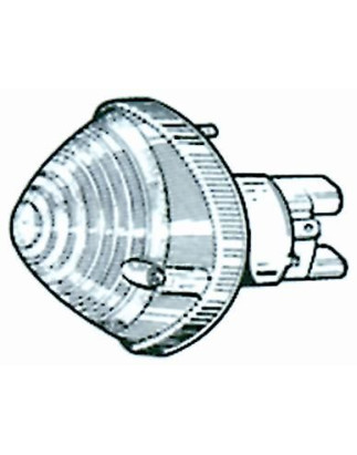 FANALE ANT DX/SX BIANCO CON FIAT 500 F / L / R 1965 1975 OEM 324201300