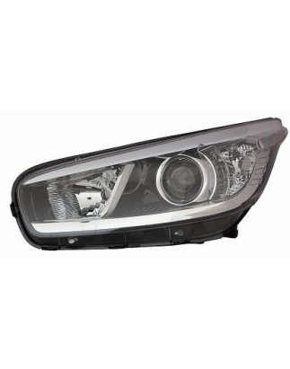 FARO FANALE PROIETTORE SX H7,H1 NERA KIA CEED (JD) 2015 2018 OEM 92101A2010