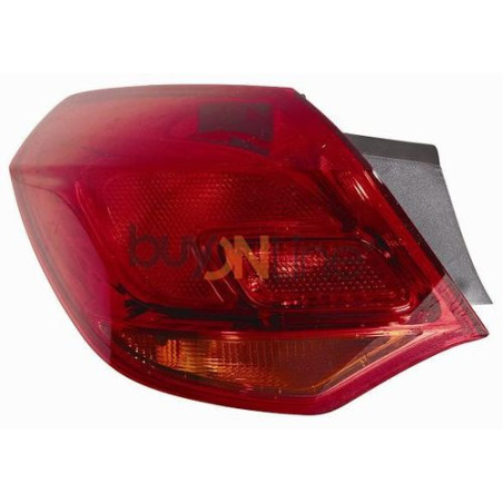 FANALE POST DX ROSSO SENZA 5 ESTERNO OPEL ASTRA J 3D/GTC (P10) 2011  OEM 13306454