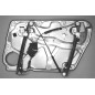 MECCANISMI ALZACRISTRALLO SU PANNELLO ANT SX 5 SKODA SUPERB (3U4) 2001 2008 OEM 3B1837461