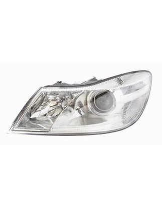 FARO FANALE PROIETTORE SX H7,H1 CROMATA SKODA OCTAVIA 5 (3U4) 2008 2013 OEM 1Z1941017S