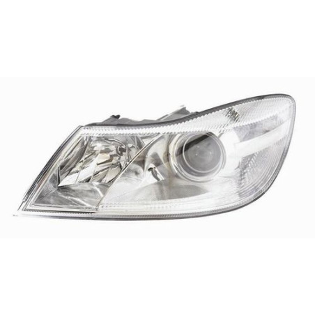 FARO FANALE PROIETTORE SX H7,H1 CROMATA SKODA OCTAVIA 5 (3U4) 2008 2013 OEM 1Z1941017S