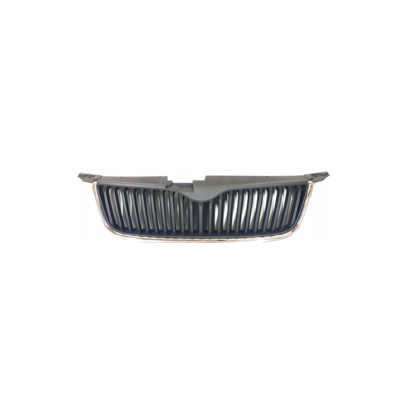 GRIGLIA PARAURTI ANT NERA CROMATA SKODA YETI (5L) 2009 2013 OEM 5L08536689B9