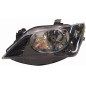 FARO FANALE PROIETTORE SX 1 H4 NERA ELETTRICA SEAT IBIZA (6J5/6P1) 2012 2015 OEM 6J1941021J