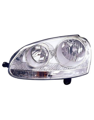 FARO FANALE PROIETTORE SX H7,H7 CROMATA VOLKSWAGEN GOLF V (1K1) 2004 2008 OEM 1K6941029P