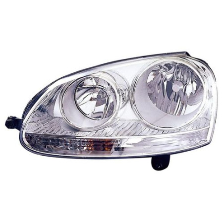FARO FANALE PROIETTORE SX H7,H7 CROMATA VOLKSWAGEN GOLF V (1K1) 2004 2008 OEM 1K6941029P