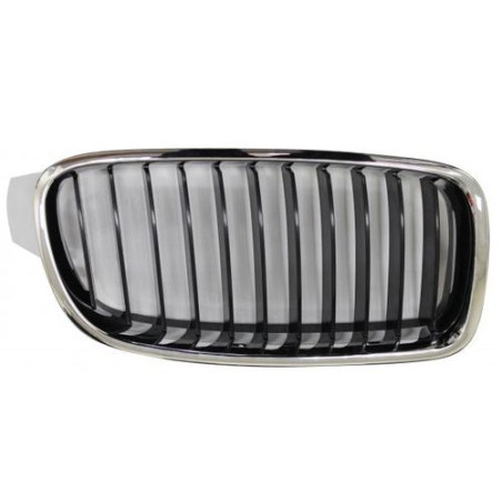 GRIGLIA ANT DX CROMATA/NERA BMW SERIES 3 SDN/S W (F30/F31/F80) 2012 2014 OEM 51137255412