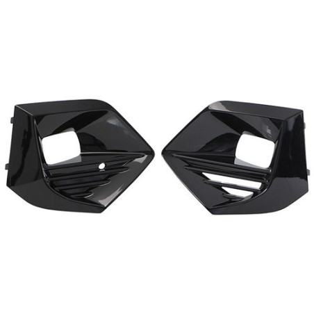KIT GRIGLIA FENDINEBBIA ANT DX/SX NERO LUCIDO PEUGEOT 2008 II (CU) 2019 2023 OEM 168464289V