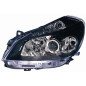 FARO FANALE PROIETTORE SX 2H7,H1 NERA ELETTRICA RENAULT CLIO III (BR0 1/CR0 1) 2006 2009 OEM 7701061075