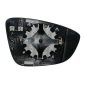 VETRO CON PIASTRA SX VOLKSWAGEN EOS (1F7/1F8) 2006 2011 OEM 3C8857521
