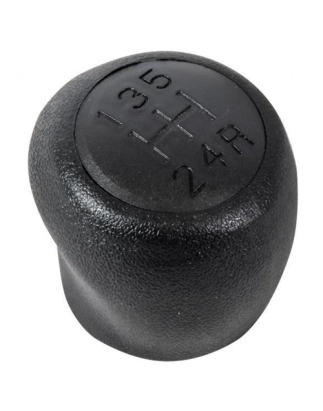 POMELLO CAMBIO NERO 5 FIAT GRANDE PUNTO (199) 2005 2012 OEM 55346077
