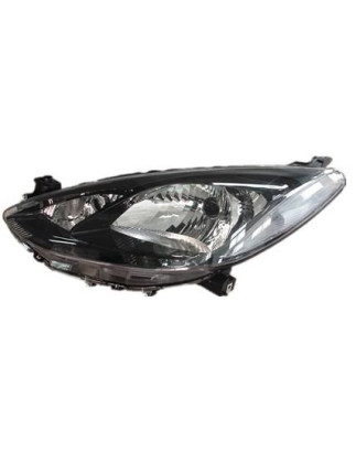 FARO FANALE PROIETTORE DX H4,H4,PY21W,W5W NERA MAZDA 2 (DE/DH) 2007 2014 OEM DF71510K0G