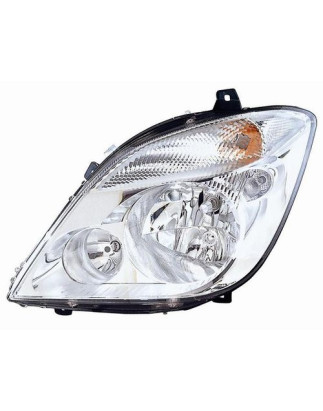 FARO FANALE PROIETTORE SX H7,H7 SENZA FENDINEBBIA T�V ELETTRICA MERCEDES-BENZ SPRINTER 208/408 (W906) 2006 2013 OEM A9068200161