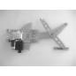ALZACRISTRALLO ELETT ANT SX 3/5 OPEL ASTRA H (A04) 2004 2010 OEM 93178695