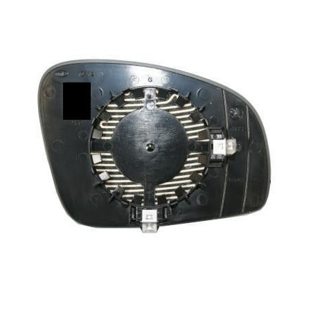 VETRO CON PIASTRA DX SKODA FABIA (542/545) 2007 2010 OEM 5J0857522H