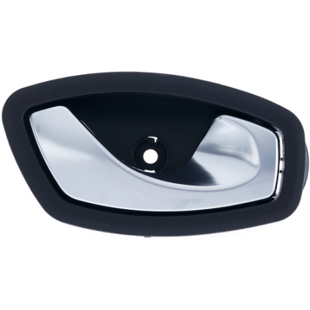 MANIGLIA APRIPORTA INTERNA NERA C/LEVA CROMATA ANT/POST DX RENAULT CLIO IV (BH/KH) 2013 2016 OEM 806710001R