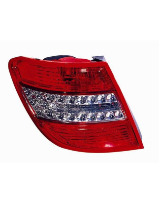 FANALE POST SX BIANCO/ROSSO SENZA LED MERCEDES-BENZ C CLASS (W204) 2007 2011 OEM A2048203964