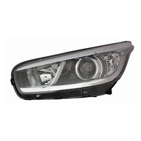 FARO FANALE PROIETTORE DX H7,H1 NERA KIA CEED (JD) 2015 2018 OEM 92102A2010