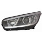 FARO FANALE PROIETTORE DX H7,H1 NERA KIA CEED (JD) 2015 2018 OEM 92102A2010