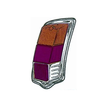LENTE FANALE POST SX STARS FIAT 500 F / L / R 1965 1975 OEM 259571