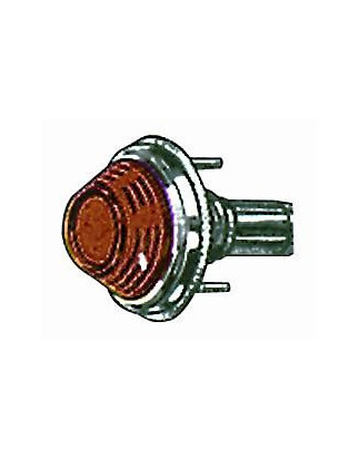 FANALE LATERALE DX/SX ARANCIO CON FIAT 500 F / L / R 1965 1975 OEM 324201351