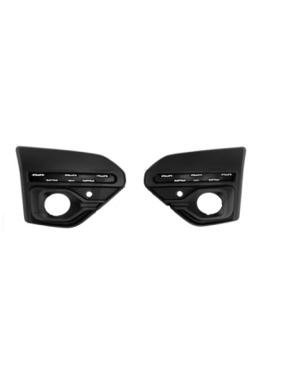 KIT GRIGLIA PARAURTI ANT DX/SX NERO C/SENSORI DACIA JOGGER (RK) 2022  OEM 261523351R