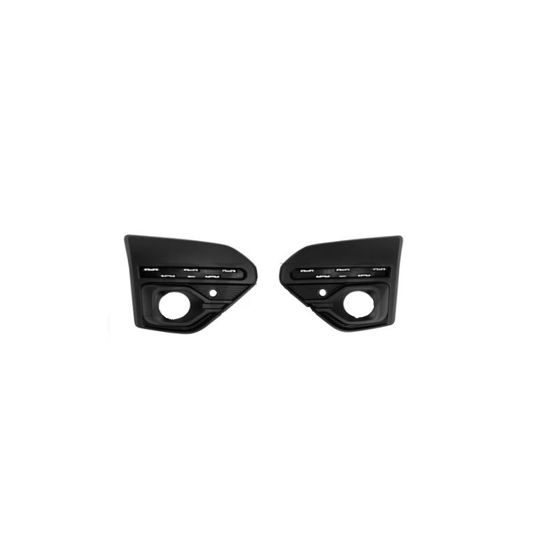 KIT GRIGLIA PARAURTI ANT DX/SX NERO C/SENSORI DACIA JOGGER (RK) 2022  OEM 261523351R