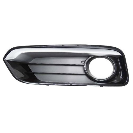 GRIGLIA PARAURTI ANT SX 3/5 NERA LUCIDA CHIUSA SILVER BMW SERIES 1 3/5D (F21/F20) 2015 2019 OEM 51117443805