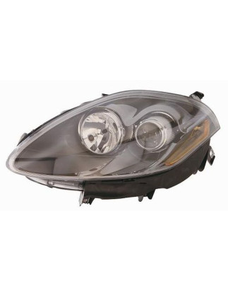 FARO FANALE PROIETTORE DX 2H1 NERA FIAT BRAVO (198) 2007 2014 OEM 51816980
