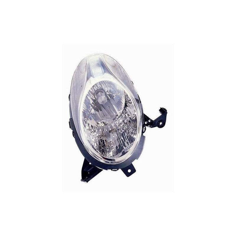 FARO FANALE PROIETTORE DX H4 CROMATA NISSAN MICRA (K12) 2002 2010 OEM 26010BG10B