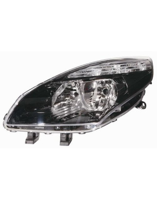 FARO FANALE PROIETTORE SX H7,H7 NERA ELETTRICA RENAULT SCENIC/GRAND SCENIC (JZ0/JZ1) 2009 2012 OEM 260608682R