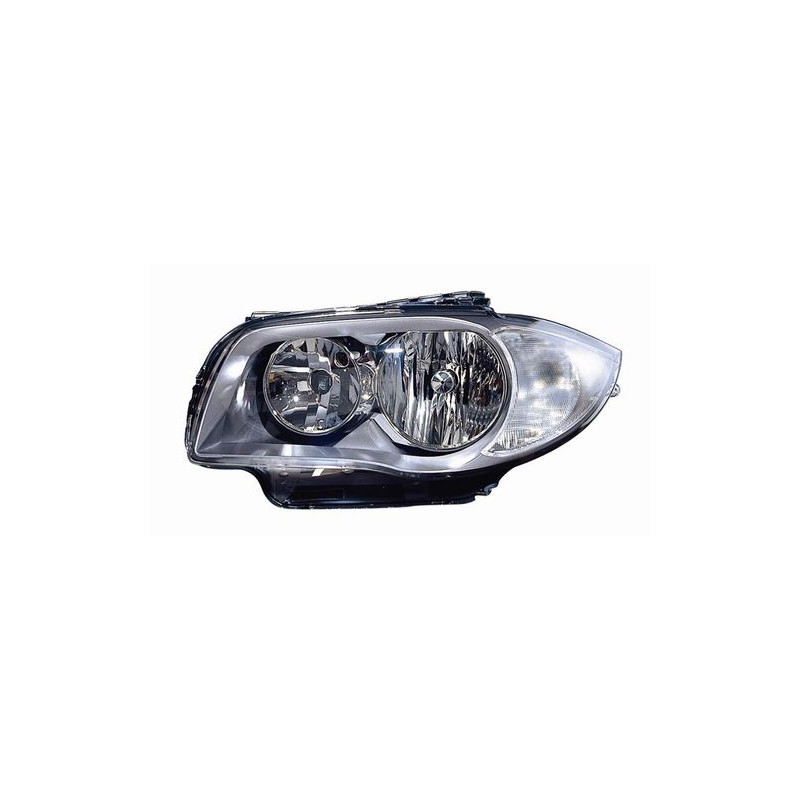 FARO FANALE PROIETTORE SX 2H7 GRIGIO SCURO ELETTRICA BMW SERIES 1 3/5D (E81/E87) 2004 2011 OEM 63117193387
