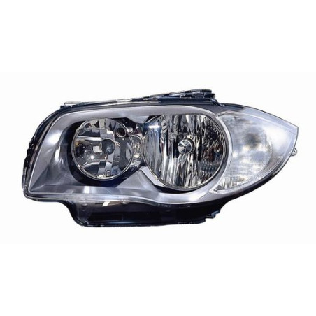 FARO FANALE PROIETTORE SX 2H7 GRIGIO SCURO ELETTRICA BMW SERIES 1 3/5D (E81/E87) 2004 2011 OEM 63117193387