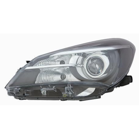 FARO FANALE PROIETTORE SX 5 WY21W NERA ELETTRICA TOYOTA YARIS III (P13) 2014 2017 OEM 811700DA30