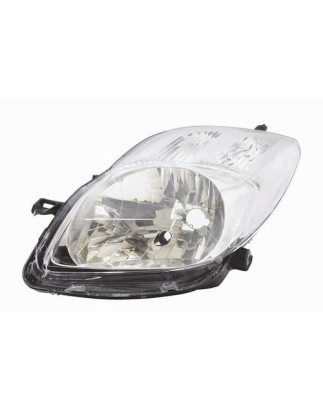 FARO FANALE PROIETTORE DX ELETTRICA VALEO CROMATA TOYOTA YARIS II (P9) 2005 2011 OEM 811300D330