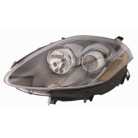 FARO FANALE PROIETTORE SX 2H1 NERA FIAT BRAVO (198) 2007 2014 OEM 51816979