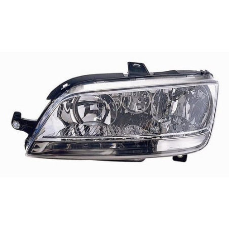 FARO FANALE PROIETTORE SX 2H1,H7 BIANCO FIAT IDEA (350) 2004 2010 OEM 51780723