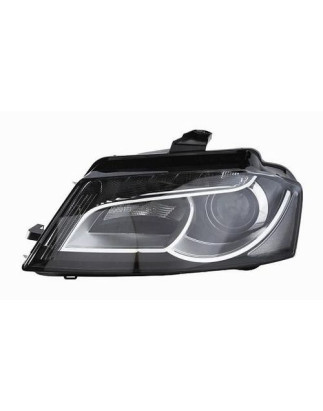 FARO FANALE PROIETTORE SX XENON LED NERA LED AUDI A3 (8P1/8PA) 2003 2008 OEM 8P0941029AM