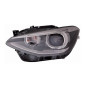 FARO FANALE PROIETTORE SX 5 XENON LED NERA LED BMW SERIES 1 3/5D (F21/F20) 2011 2015 OEM 63117296913