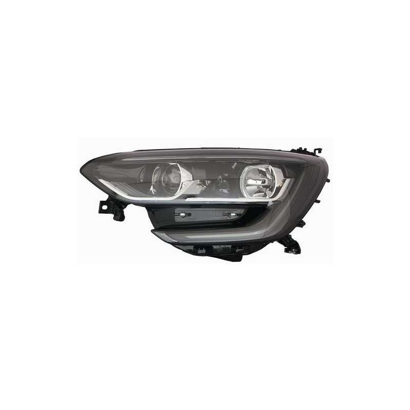 FARO FANALE PROIETTORE SX H7,H7 LED NERO LED ELETTRICA RENAULT MEGANE H/B-S W (B9A/M/N) 2015 2019 OEM 260607159R
