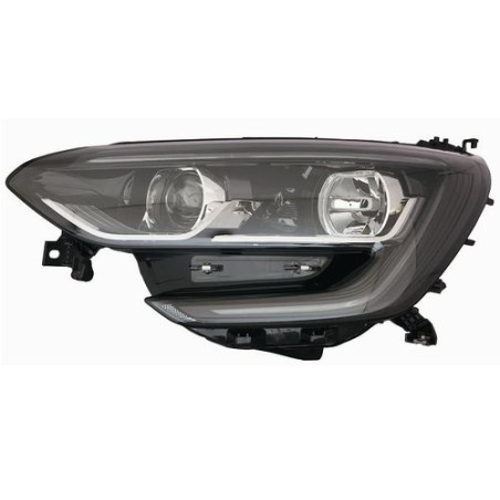 FARO FANALE PROIETTORE SX H7,H7 LED NERO LED ELETTRICA RENAULT MEGANE H/B-S W (B9A/M/N) 2015 2019 OEM 260607159R