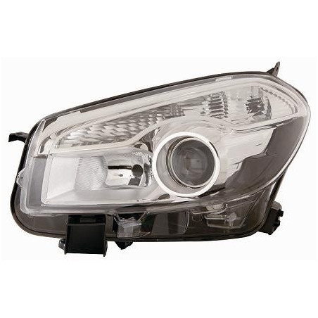 FARO FANALE PROIETTORE DX H7,H7 ELETTRICA NISSAN QASHQAI (J10/NJ10) 2010 2013 OEM 26010BR02A